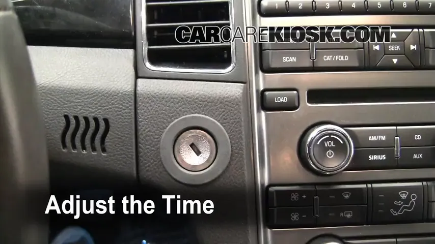 2011 Ford Taurus SEL 3.5L V6 Clock